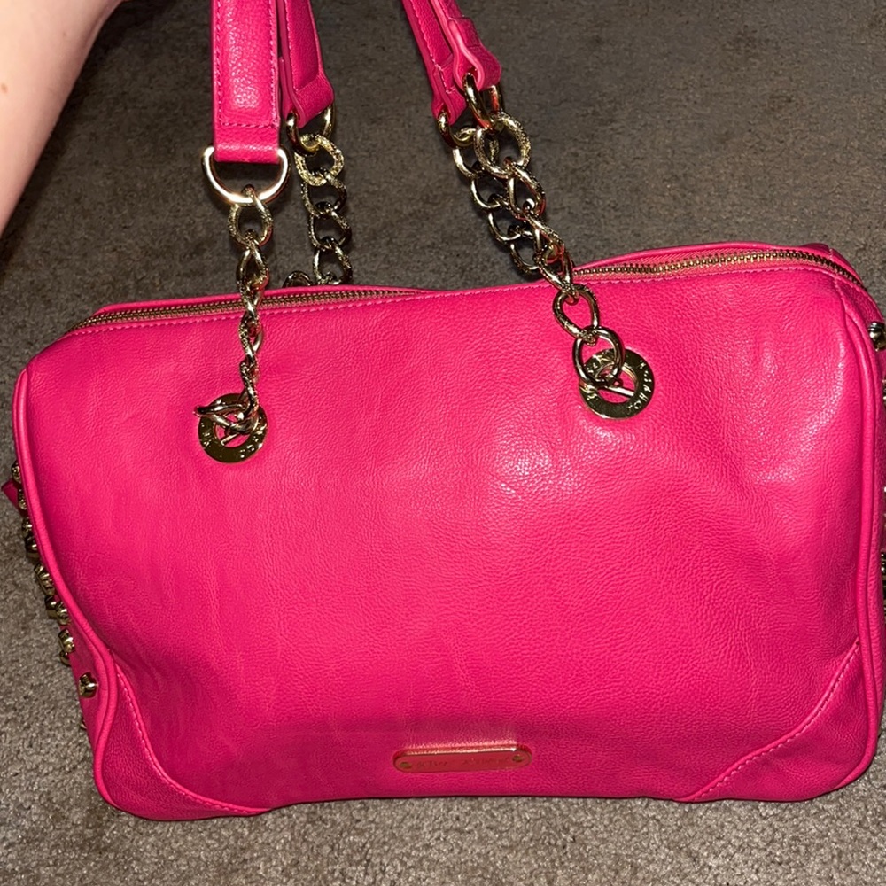 Betsey Johnson Pink Leather Purse 👛